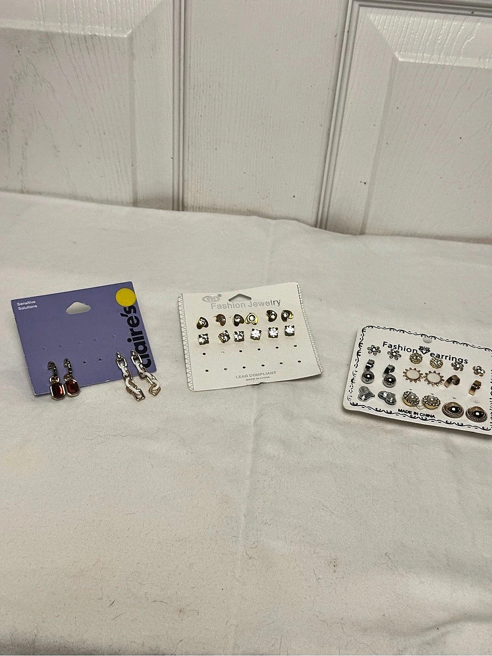 Assorted Fashion Earrings Gold & Silver NWT